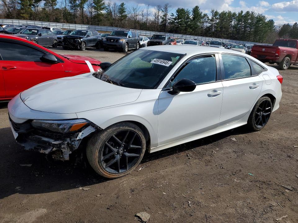 2022 HONDA CIVIC — VIN 2HGFE2F55NH541768