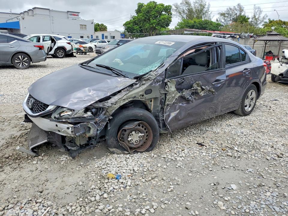 2015 HONDA CIVIC — VIN 19XFB2F55FE109315