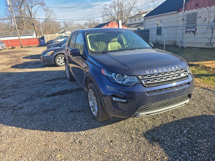 2016 LAND ROVER DISCOVERY — VIN SALCR2BG7GH573149