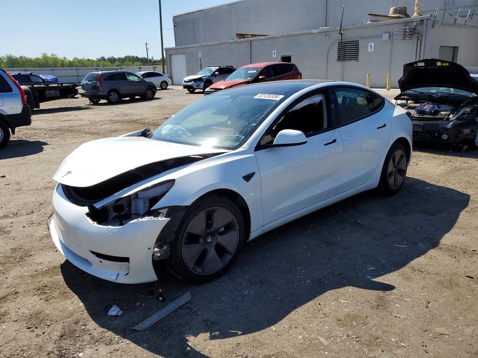 2021 TESLA MODEL 3 — VIN 5YJ3E1EB8MF983466