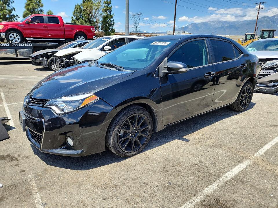 2016 TOYOTA COROLLA L MANUAL — VIN 2T1BURHE2GC580174