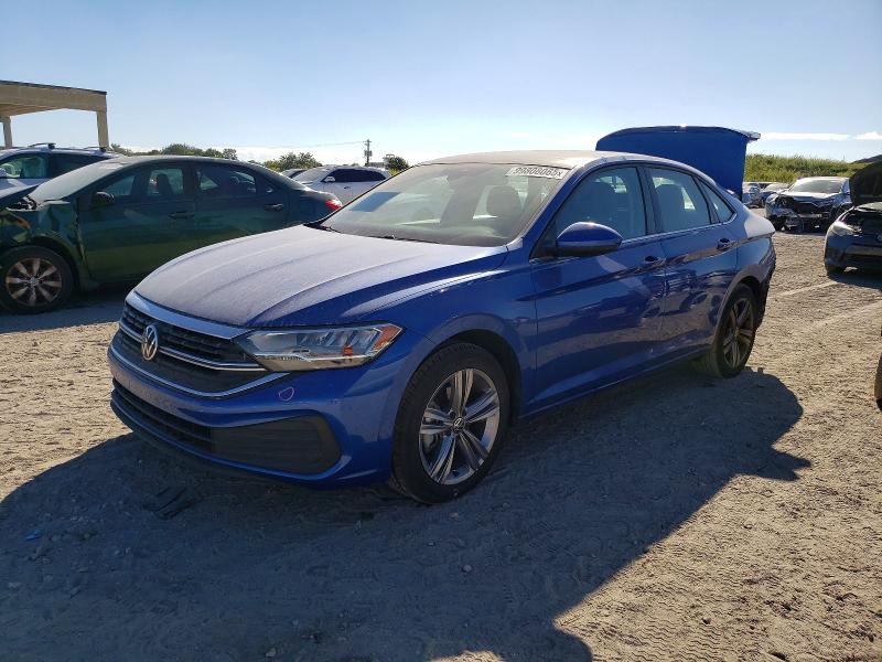 2022 VOLKSWAGEN JETTA SE — VIN 3VW7M7BU7NM030917