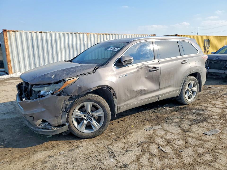 2016 TOYOTA HIGHLANDER — VIN 5TDDCRFH6GS015989