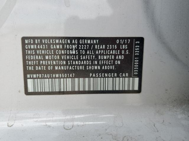 WVWPR7AU1HW950147
