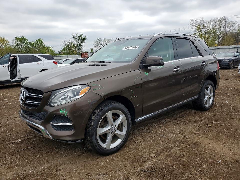 2016 MERCEDES-BENZ GLE — VIN 4JGDA5HB0GA733912