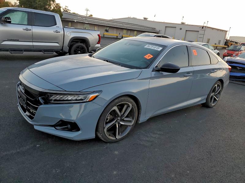 2022 HONDA ACCORD — VIN 1HGCV1F30NA012528