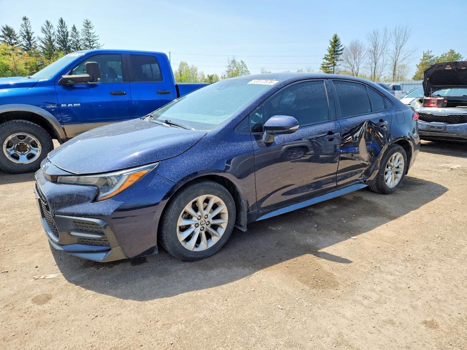 2022 TOYOTA COROLLA — VIN 5YFB4MBE1NP106189