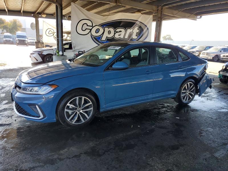 2025 VOLKSWAGEN JETTA SE — VIN 3VW7X7BU2SM068624