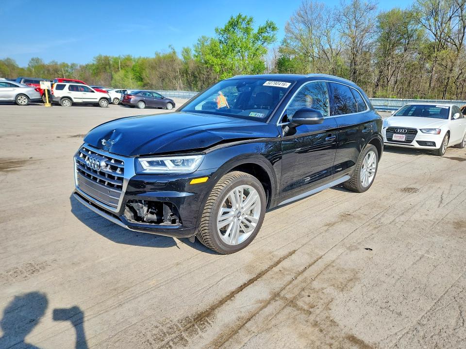 2018 AUDI Q5 — VIN WA1BNAFY5J2021326