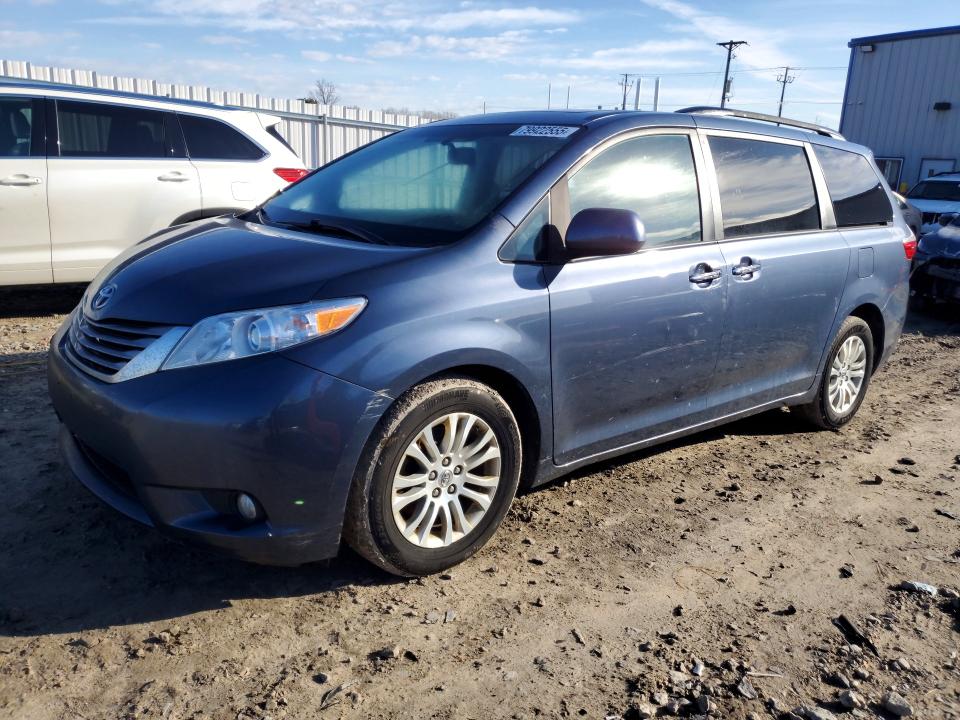 2016 TOYOTA SIENNA — VIN 5TDYK3DCXGS721307