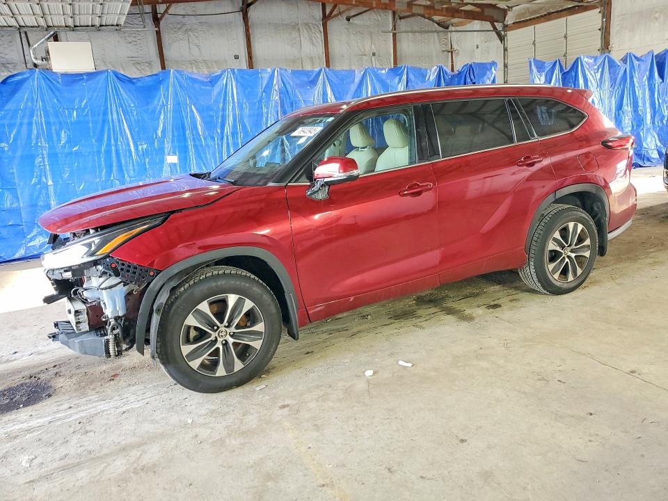 2021 TOYOTA HIGHLANDER — VIN 5TDHZRBH5MS071312