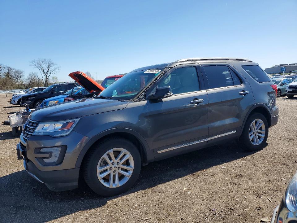 2016 FORD EXPLORER — VIN 1FM5K7D84GGC87364