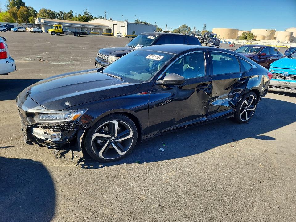 2022 HONDA ACCORD — VIN 1HGCV1F35NA031477