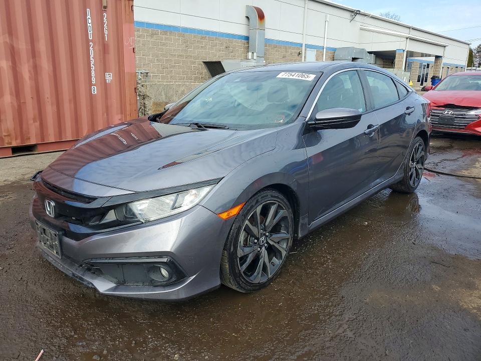 2021 HONDA CIVIC — VIN 2HGFC2F8XMH554384