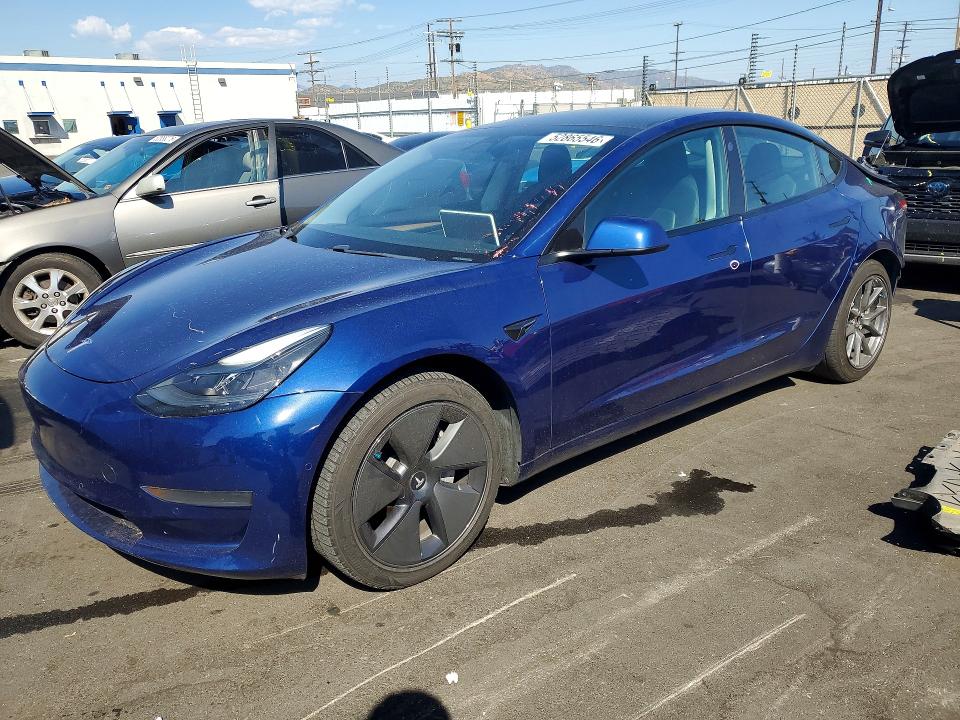 2021 TESLA MODEL 3 — VIN 5YJ3E1EA8MF002625