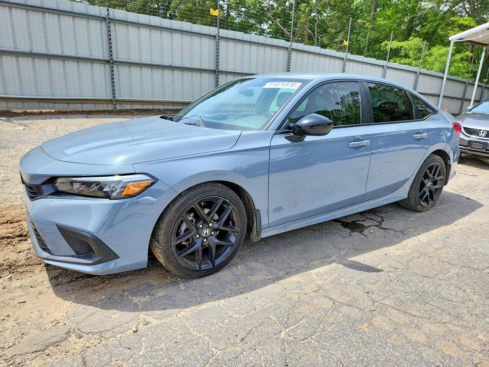 2022 HONDA CIVIC — VIN 2HGFE2F54NH541356