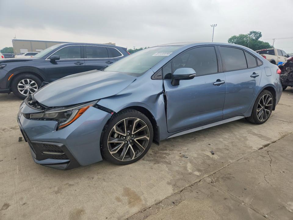 2021 TOYOTA COROLLA — VIN JTDS4MCE4MJ077465