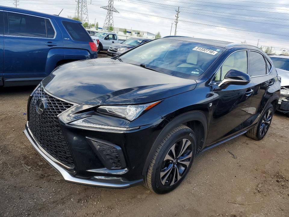 2020 LEXUS NX — VIN JTJSARDZ9L5017645