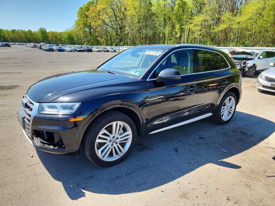 2018 AUDI Q5 — VIN WA1BNAFY6J2009315