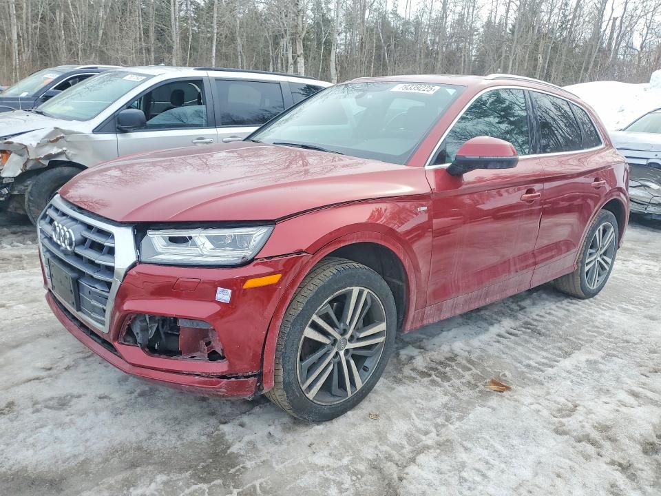 2018 AUDI Q5 — VIN WA1ENAFY0J2201245