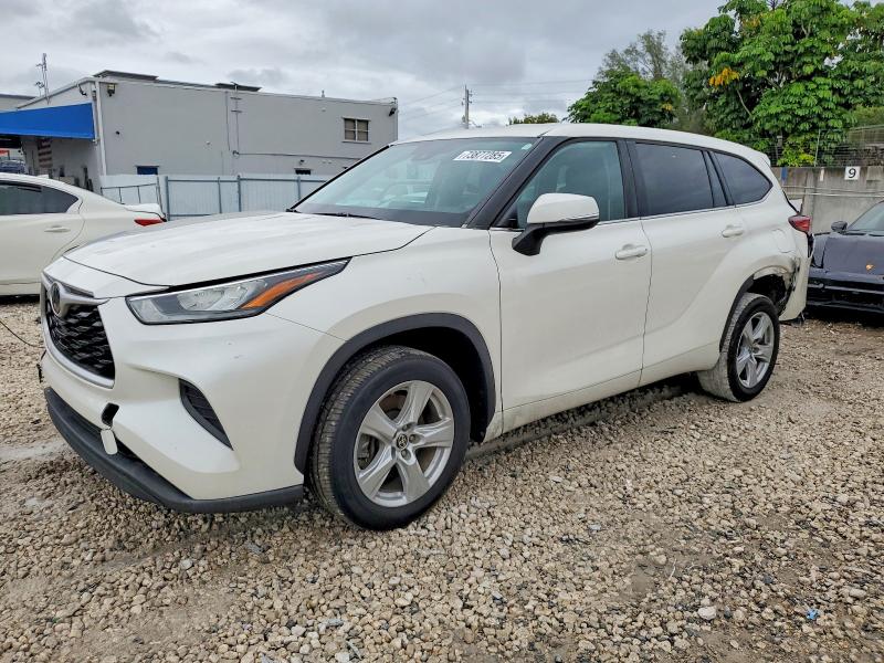 2020 TOYOTA HIGHLANDER — VIN 5TDCZRAHXLS503662