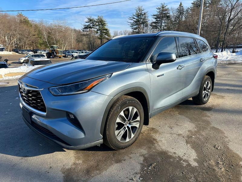 2021 TOYOTA HIGHLANDER — VIN 5TDGBRCH0MS068493