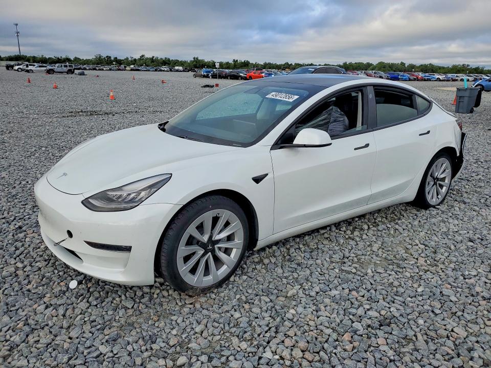 2021 TESLA MODEL 3 — VIN 5YJ3E1EAXMF856760