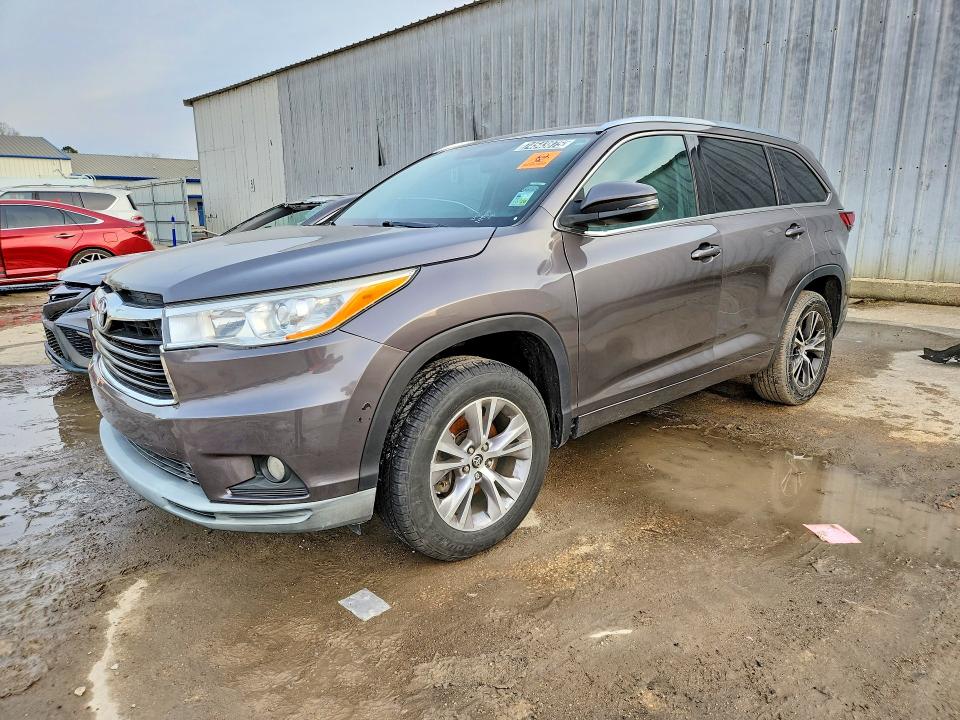 2016 TOYOTA HIGHLANDER — VIN 5TDKKRFH3GS144492