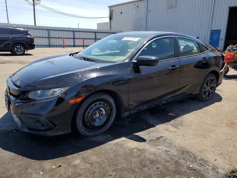 2020 HONDA CIVIC — VIN 2HGFC2F83LH577259
