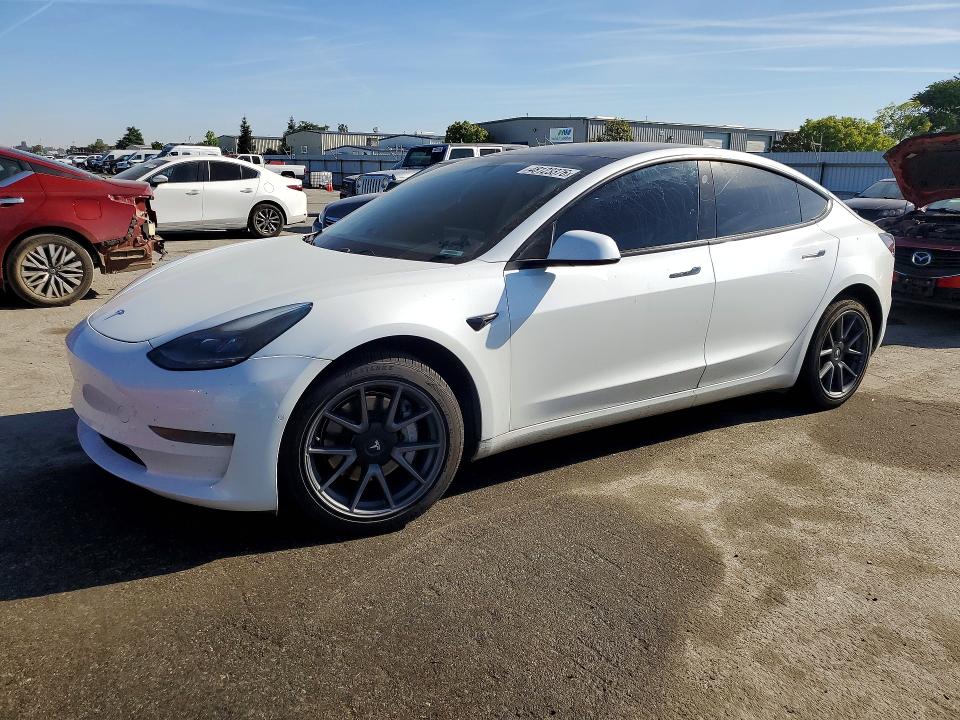 2021 TESLA MODEL 3 — VIN 5YJ3E1EA9MF938818