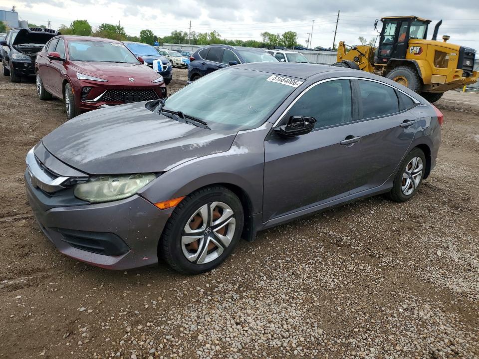 2016 HONDA CIVIC — VIN 19XFC2F52GE022583
