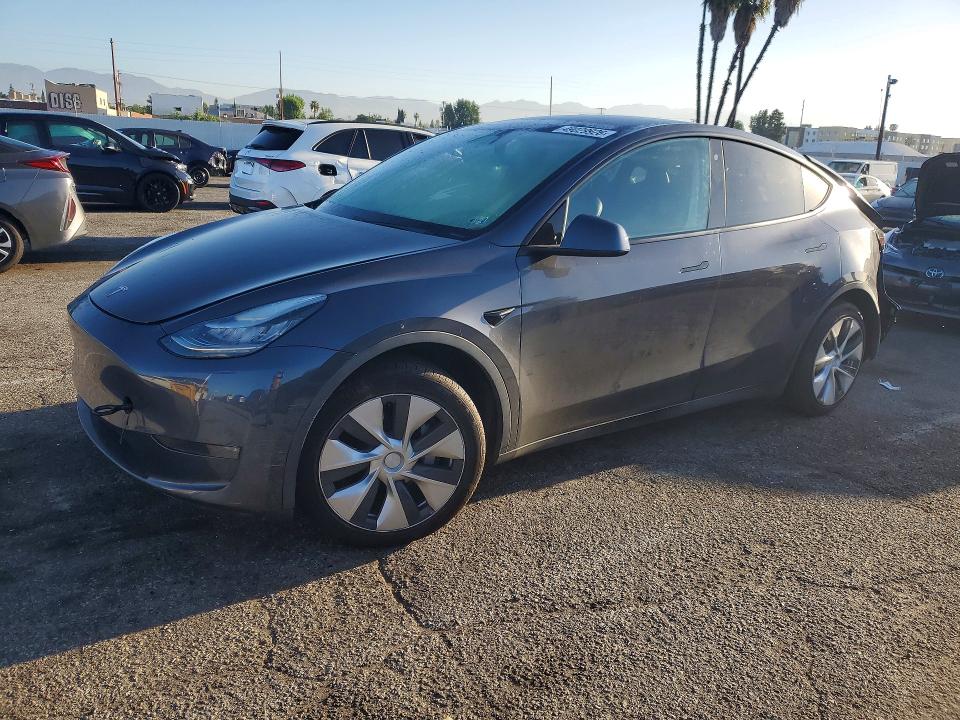 2020 TESLA MODEL Y — VIN 5YJYGDEE7LF031486