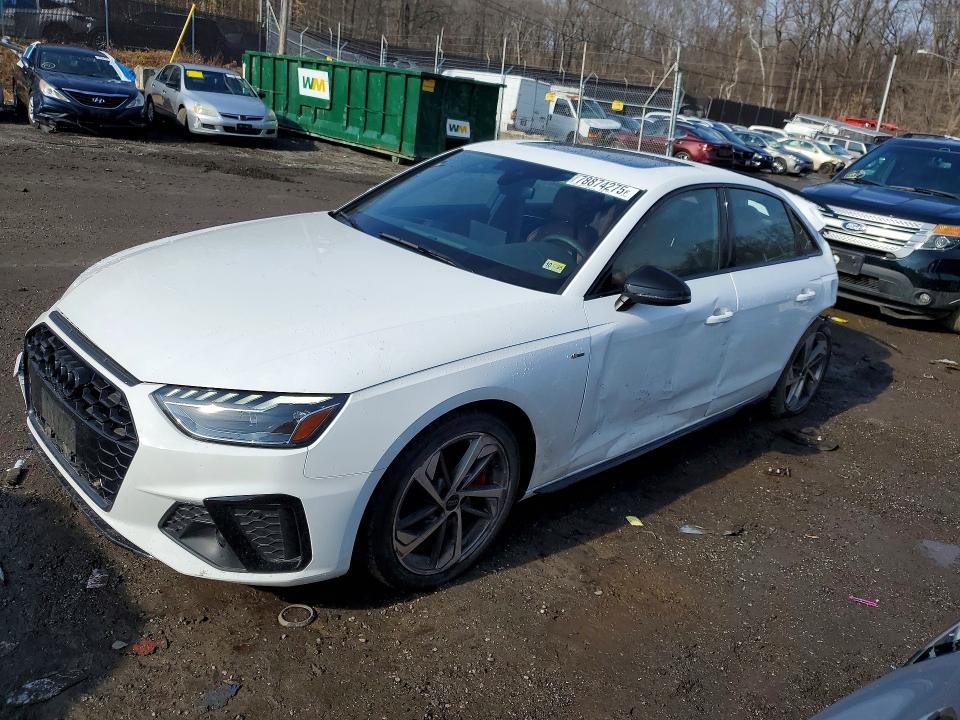 2024 AUDI A4 — VIN WAUEAAF49RN001633