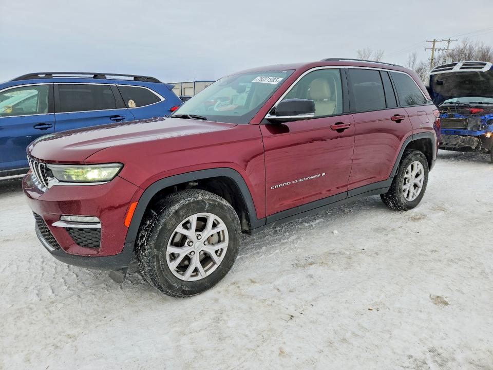 2022 JEEP GRAND CHEROKEE — VIN 1C4RJHBG3N8582911