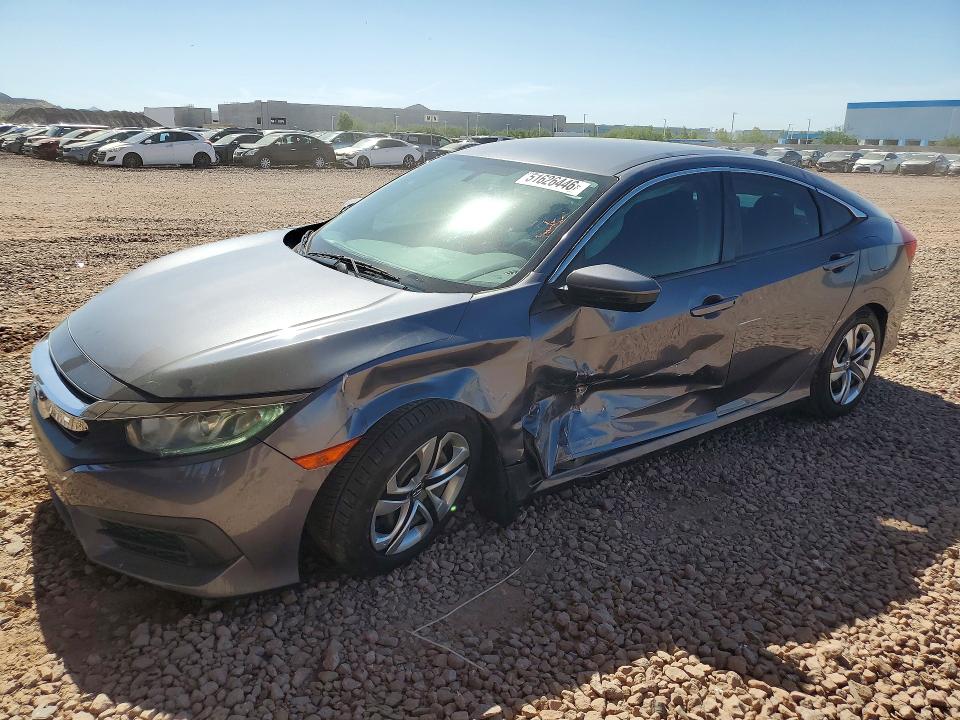 2018 HONDA CIVIC — VIN 2HGFC2F54JH601197