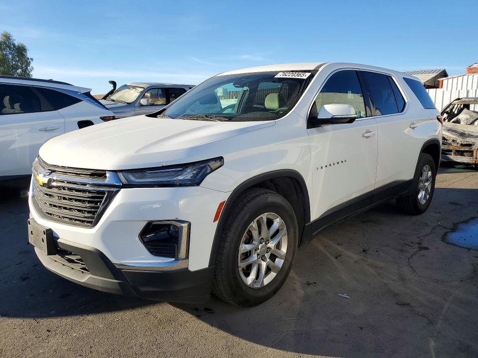 2022 CHEVROLET TRAVERSE — VIN 1GNERLKW0NJ175033