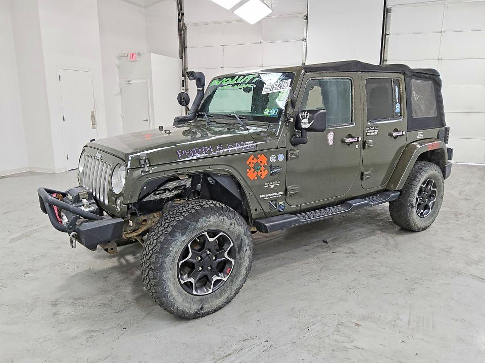 2016 JEEP WRANGLER UNLIMITED — VIN 1C4BJWEG5GL165081