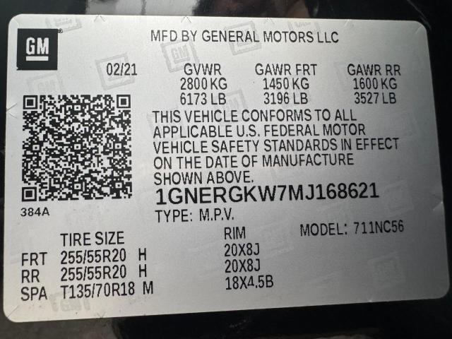 1GNERGKW7MJ168621