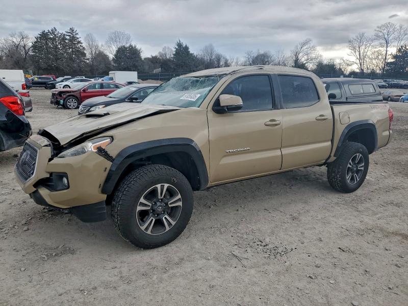 2018 TOYOTA TACOMA DOU — VIN 5TFCZ5AN6JX165277
