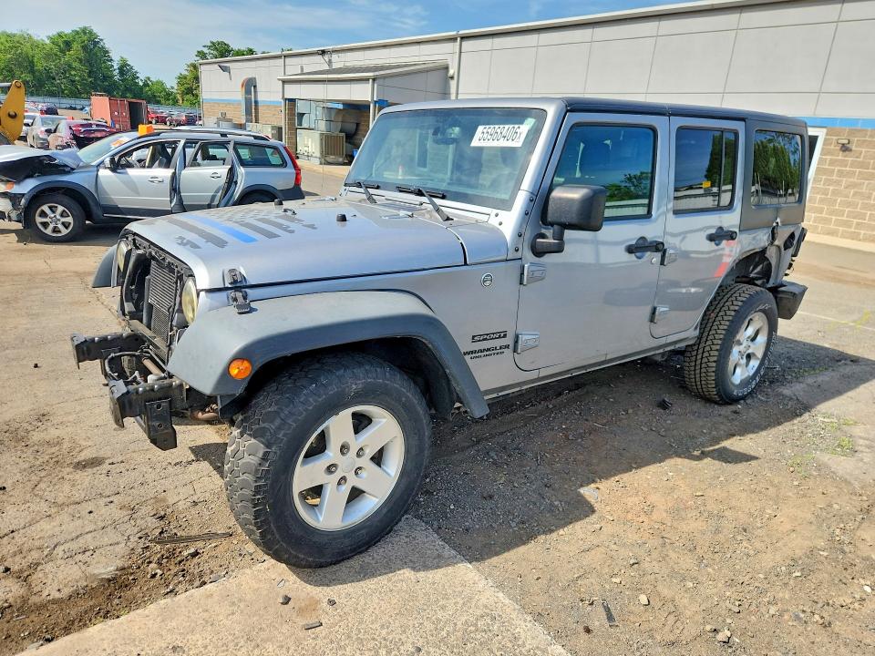 2016 JEEP WRANGLER UNLIMITED — VIN 1C4BJWDG9GL191510