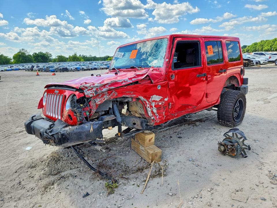 2017 JEEP WRANGLER UNLIMITED — VIN 1C4BJWEGXHL657347