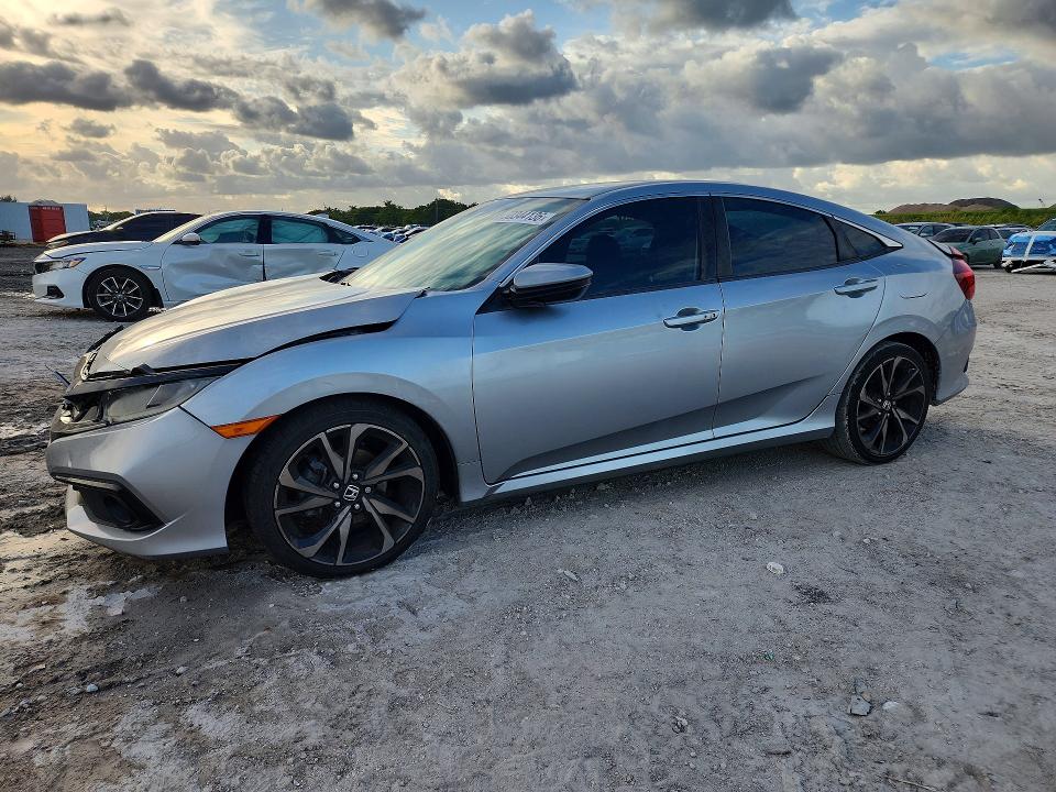 2020 HONDA CIVIC — VIN 2HGFC2F86LH589969