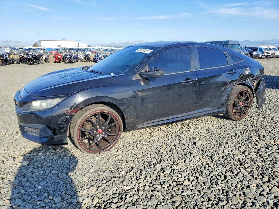 2018 HONDA CIVIC — VIN 2HGFC2F57JH543506