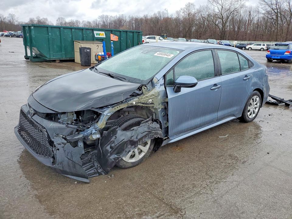 2022 TOYOTA COROLLA — VIN 5YFEPMAE1NP328317