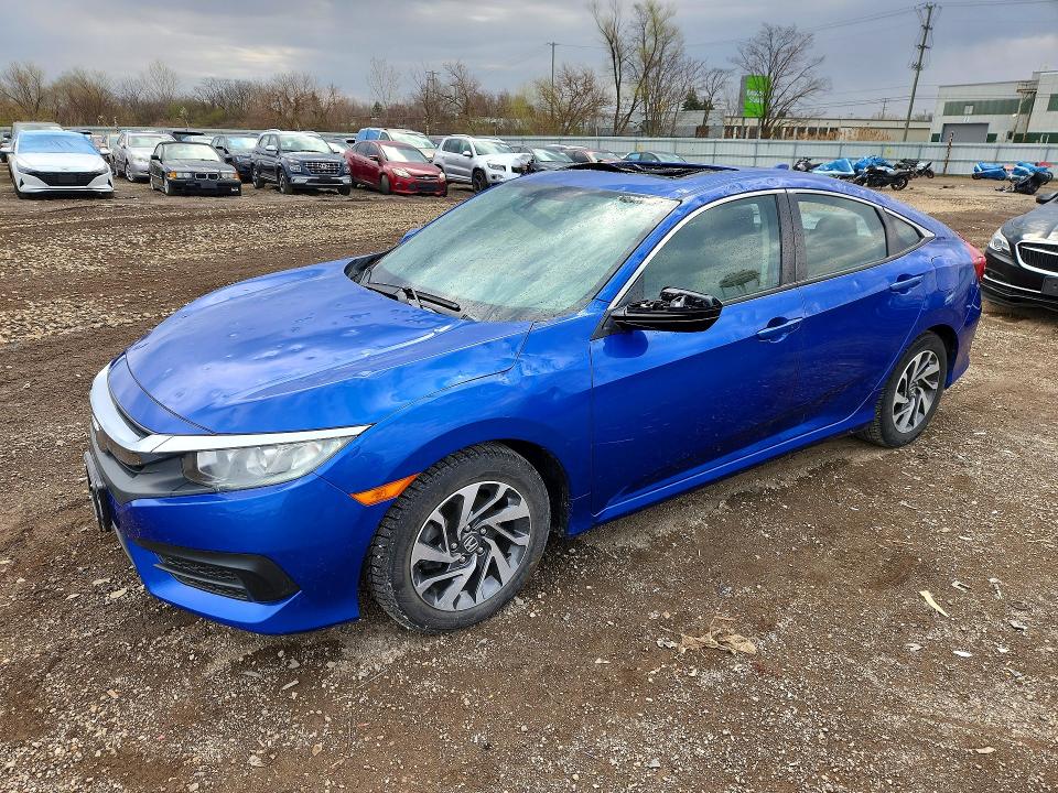 2017 HONDA CIVIC — VIN 19XFC2F70HE082476