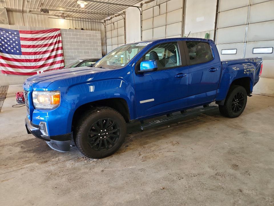2021 GMC CANYON — VIN 1GTG6CEN7M1126553