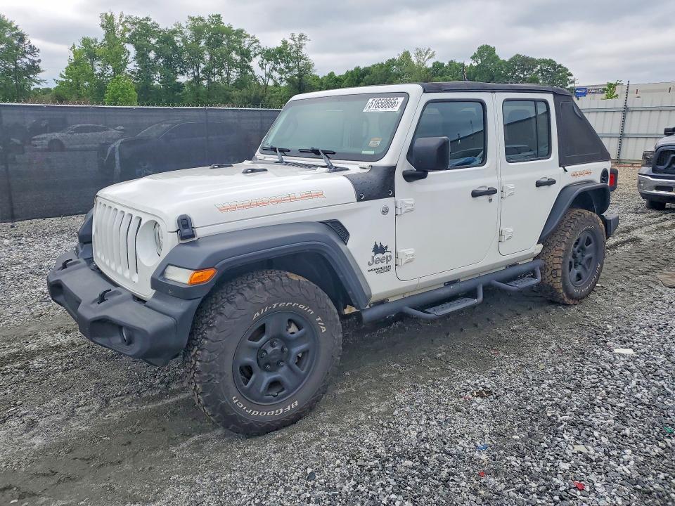 2018 JEEP WRANGLER UNLIMITED — VIN 1C4HJXDG1JW151587