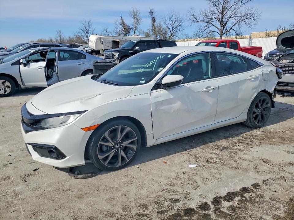 2019 HONDA CIVIC — VIN 2HGFC2F82KH506293