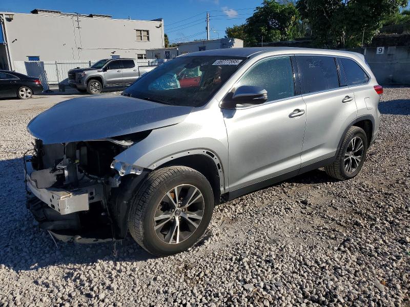 2019 TOYOTA HIGHLANDER — VIN 5TDZARFH4KS045724