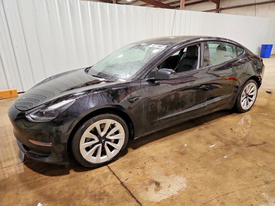 2022 TESLA MODEL 3 — VIN 5YJ3E1EB9NF290603